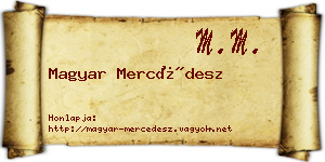 Magyar Mercédesz névjegykártya